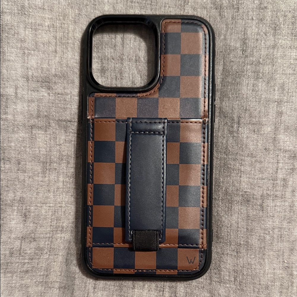 Walli iPhone 14 Pro Max Chelsea Check by Aubree Says